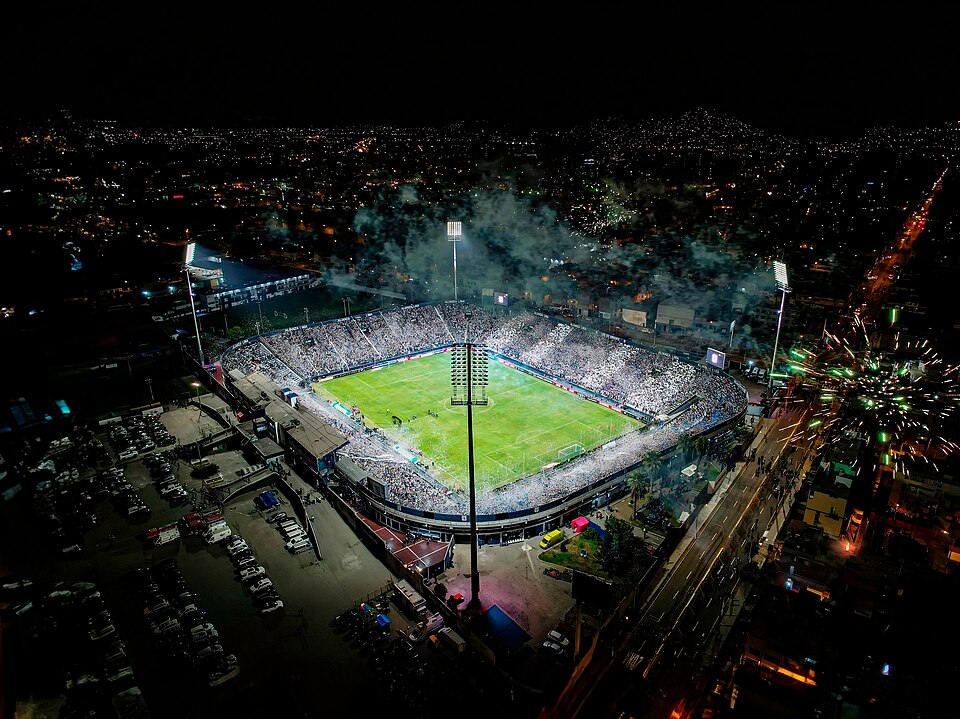 Vista aérea del Estadio Alejandro Villanueva, conocido como Matute, casa de Alianza Lima